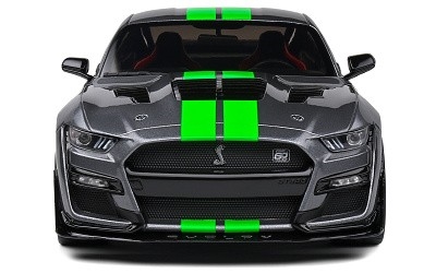 FORD SHELBY GT500 2020 CARBON GREY / GREEN STRIPES  - Photo 2