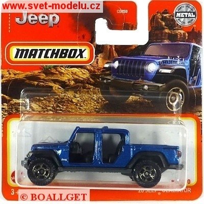 AUTÍČKO MATCHBOX JEEP GLADIATOR 2020