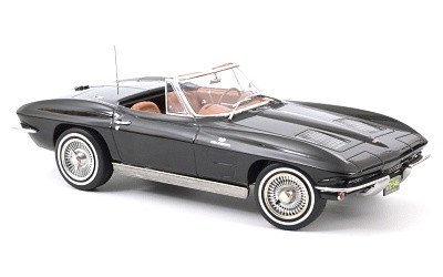 Chevrolet Corvette Sting Ray Cabriolet 1963 Black