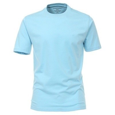 Pánské tričko Casa Moda 3XL - 7XL krátký rukáv modrá