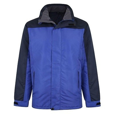 Pánská zimní bunda modro-černá 5LX - 8XL