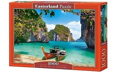 PUZZLE CASTORLAND 1000 dílků 104154 KO PHI PHI LE THAJSKO