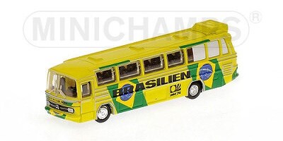 MERCEDES-BENZ O302 (LHD) FUSSBALL-WELTMEISTERSCHAFT 1974 MANNSCHAFTSBUS BRASILIEN L.E. 999 pcs.