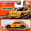 AUTKO MATCHBOX HLC91 FORD MUSTANG MACH-E 2021 YELLOW