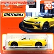 AUTKO MATCHBOX HLD41 CHEVROLET CAMARO CONVERTIBLE 2016 YELLOW