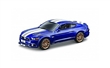 MAISTO DESIGN MUSCLE FORD MUSTANG GT 2015 BLUE / WHITE STRIPES