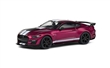 SHELBY MUSTANG GT500 2020 PURPLE W/WHITE STRIPES 